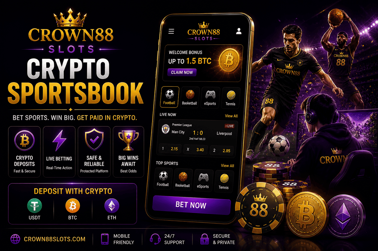 Crown88 Singapore Crypto Sportsbook