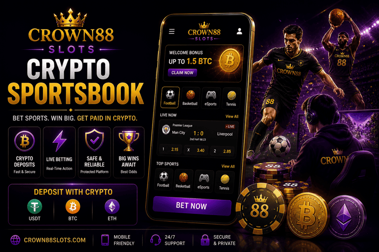 crown88 singapore crypto sportsbook live betting mobile interface