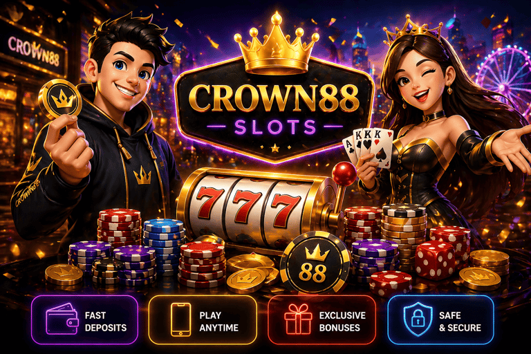 Crown88 Singapore Mobile Casino mobile casino gameplay with live dealer and slot machine