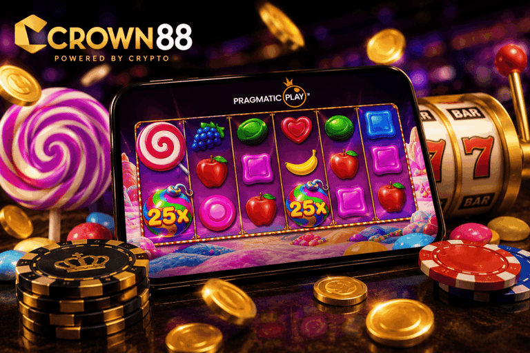 Pragmatic Play slots on Crown88 for bonus hunters and short casino sessions