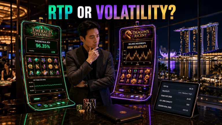 RTP vs volatility comparison for choosing Crown88 slots